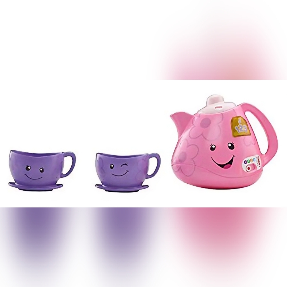 Fisher-Price Laugh & Learn Tea for Two Tea Set - Picture 6 of 7